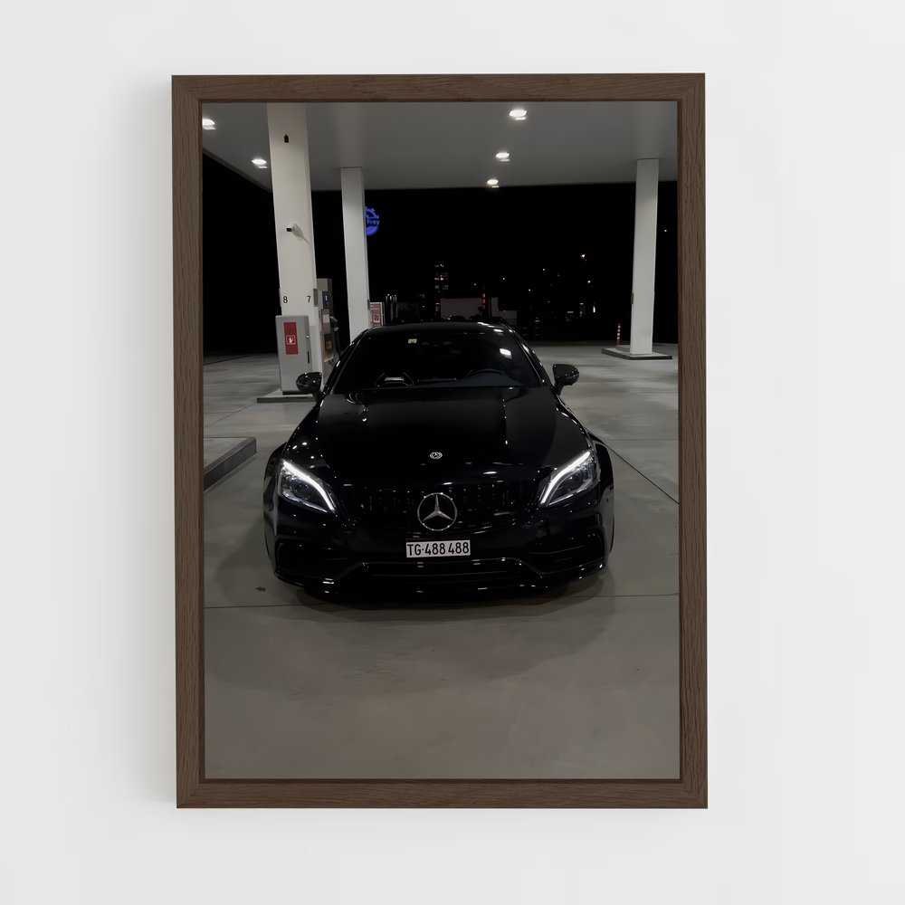 Poster AMG Noir Élite – affiche Mercedes (vue 5)